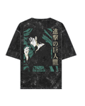 EREN Acidwashed Oversized Tee